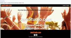 Desktop Screenshot of jamstudio.eu